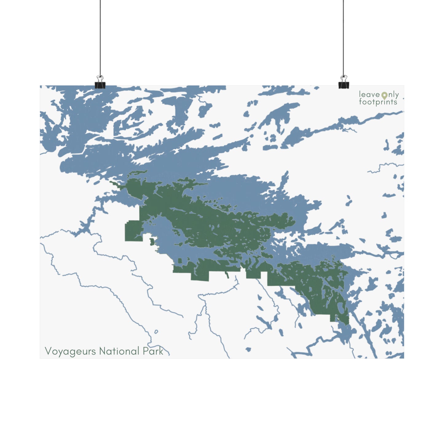 Voyageurs National Park Matte Horizontal Print