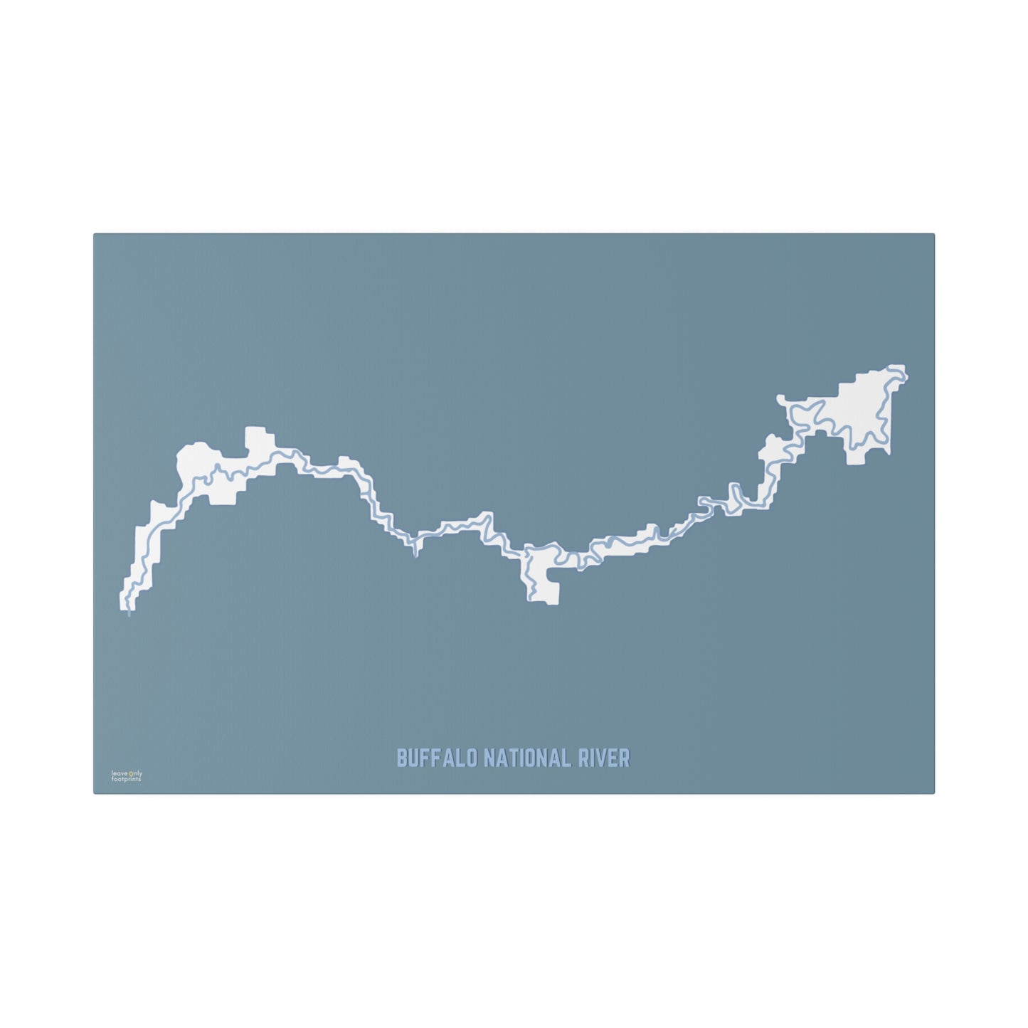 Buffalo National River Matte Canvas, Stretched, 0.75"
