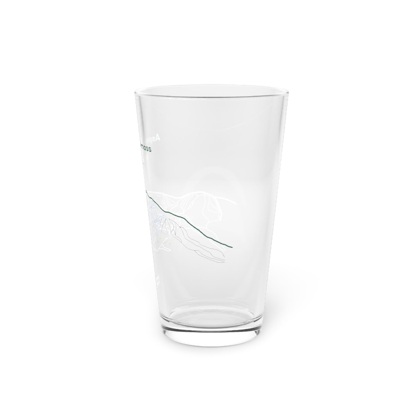 Aspen Snowmass Pint Glass, 16oz