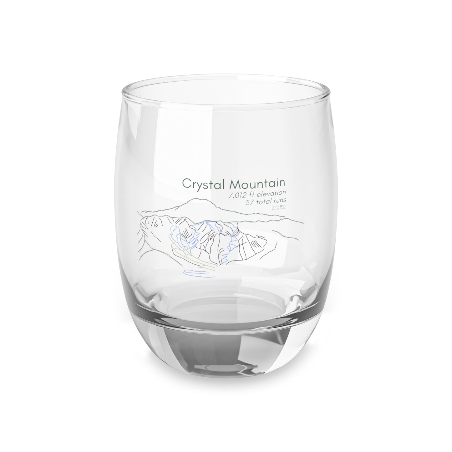 Crystal Mountain Bar Glass