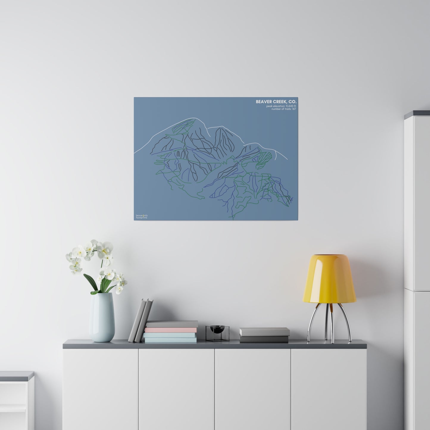 Beaver Creek Matte Canvas, Stretched, 0.75"