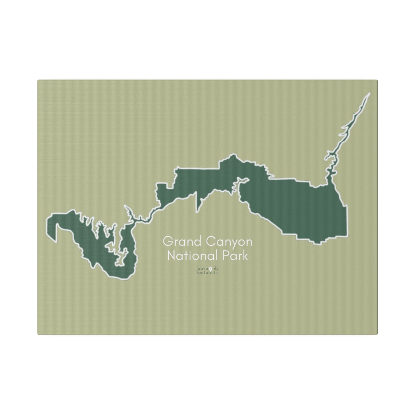 Grand Canyon National Park Matte Canvas, Stretched, 0.75"