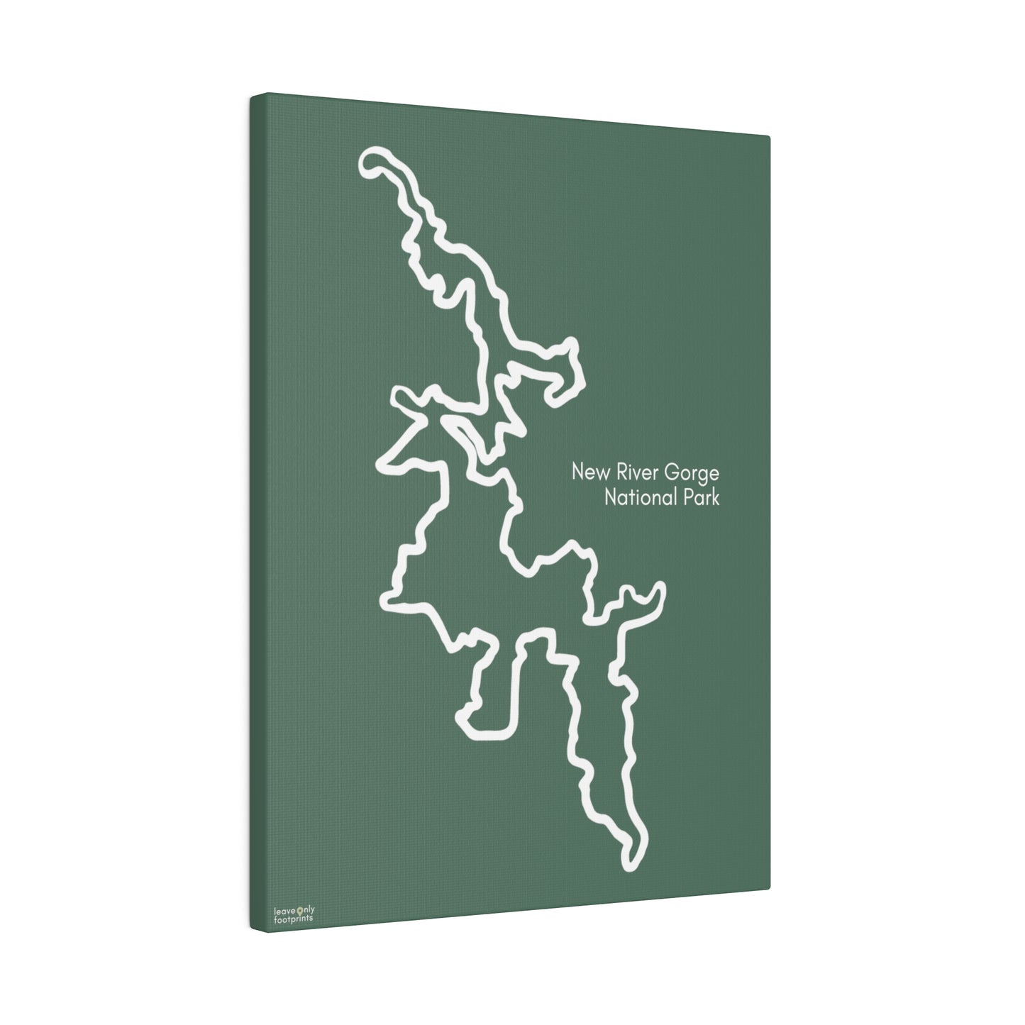 New River Gorge National Park Matte Canvas, Stretched, 0.75"