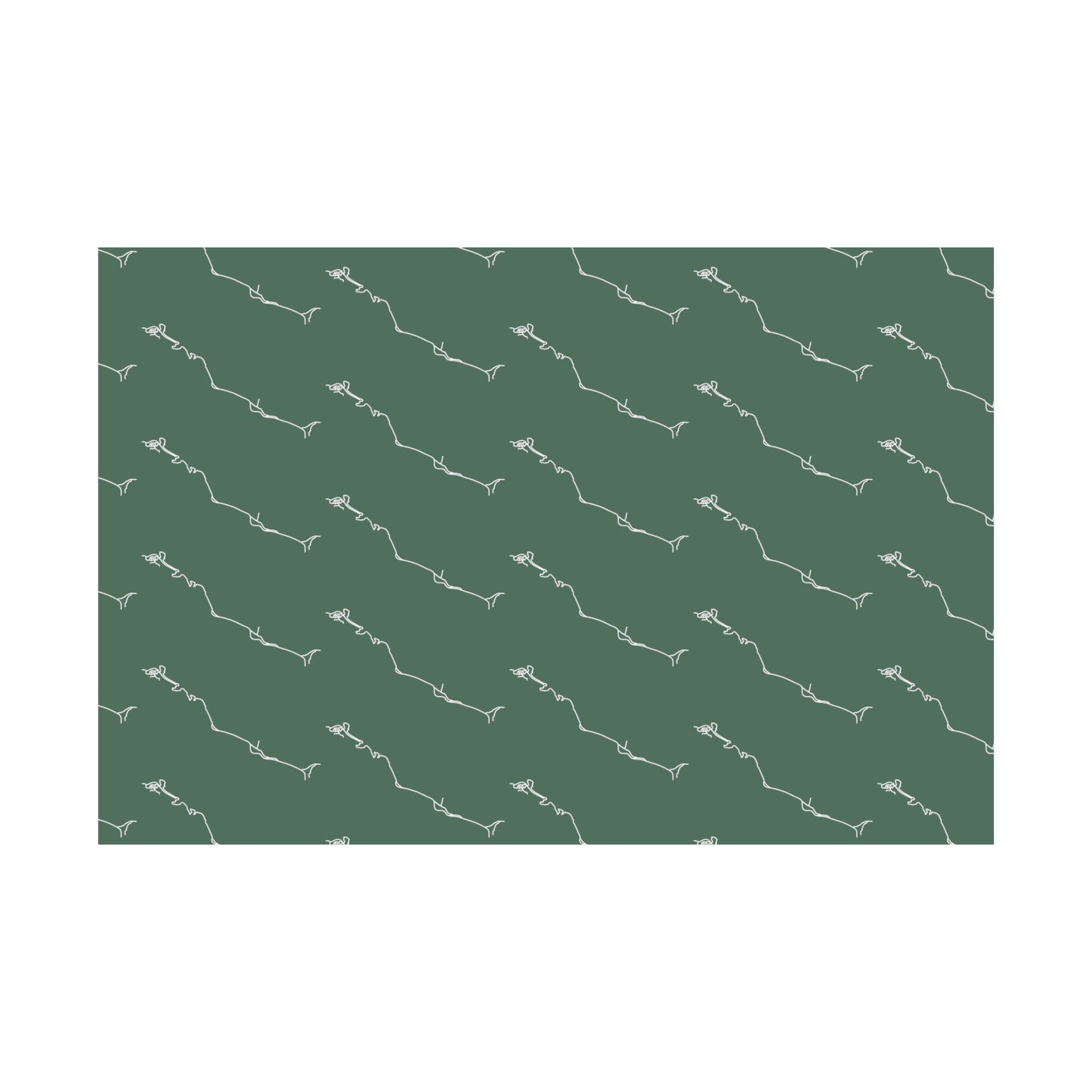 Allegheny Portage Railroad National Historic Site Patterned Horizontal Print