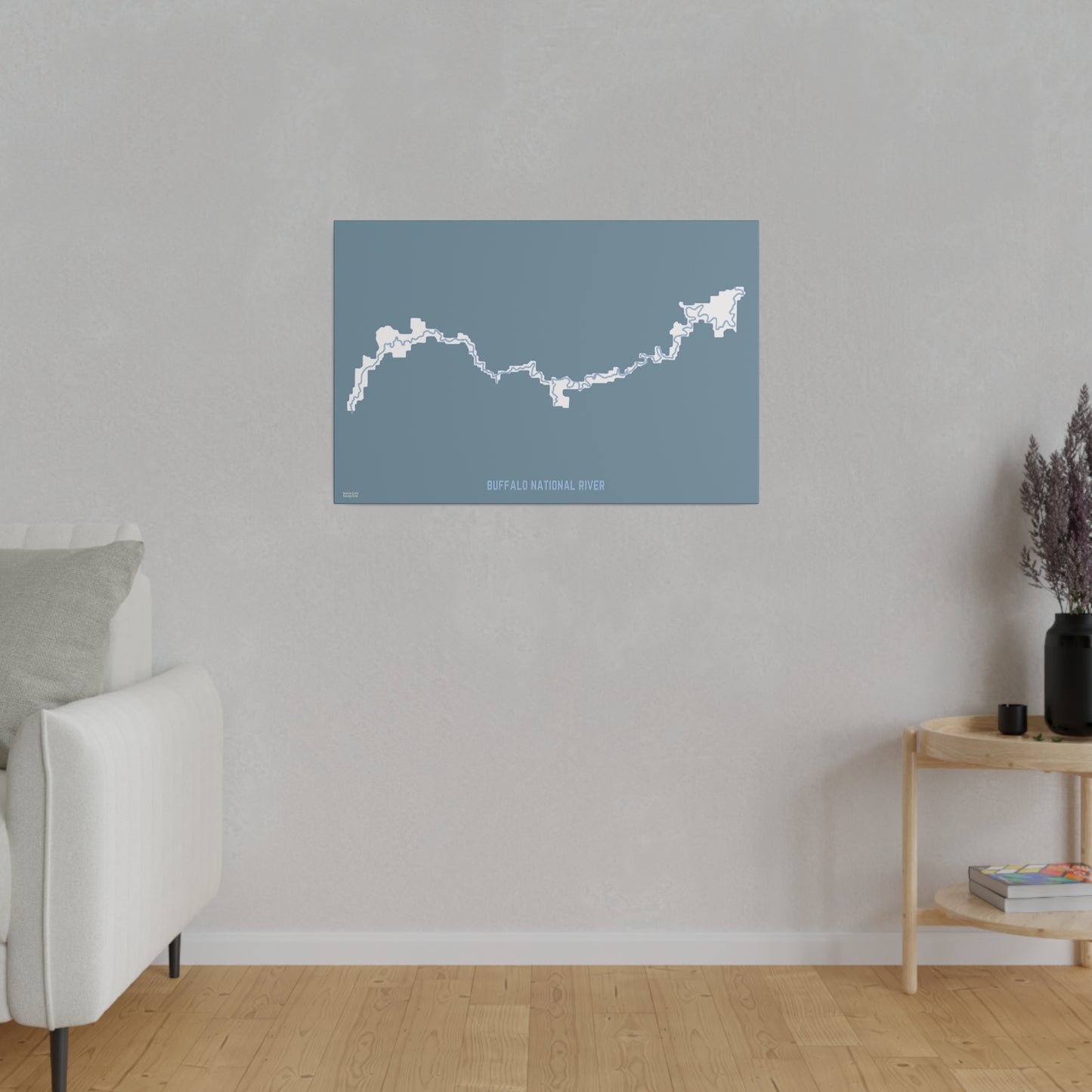 Buffalo National River Matte Canvas, Stretched, 0.75"