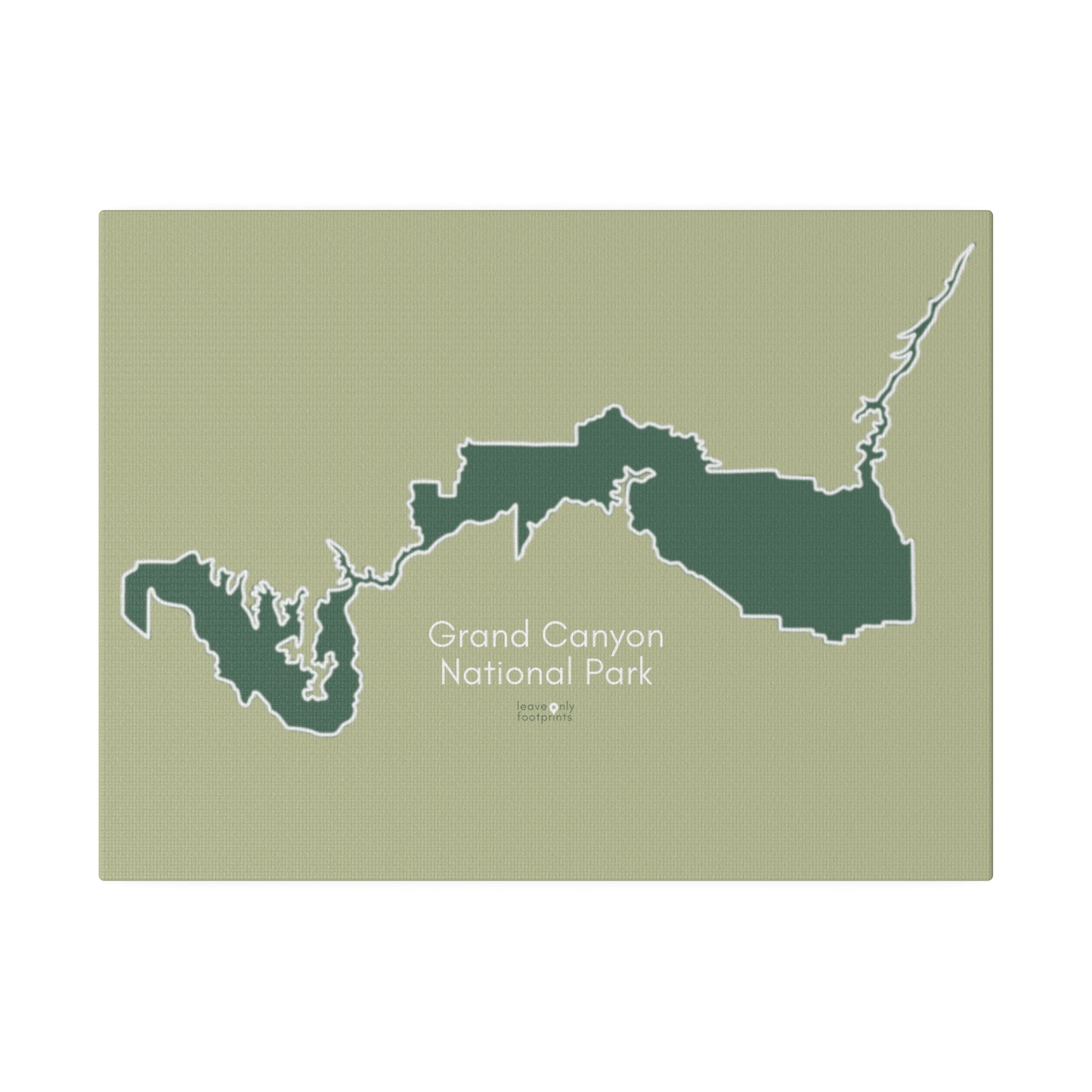 Grand Canyon National Park Matte Canvas, Stretched, 0.75"