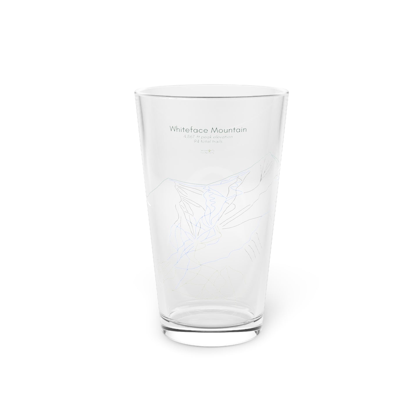 Whiteface Mountain Pint Glass, 16oz