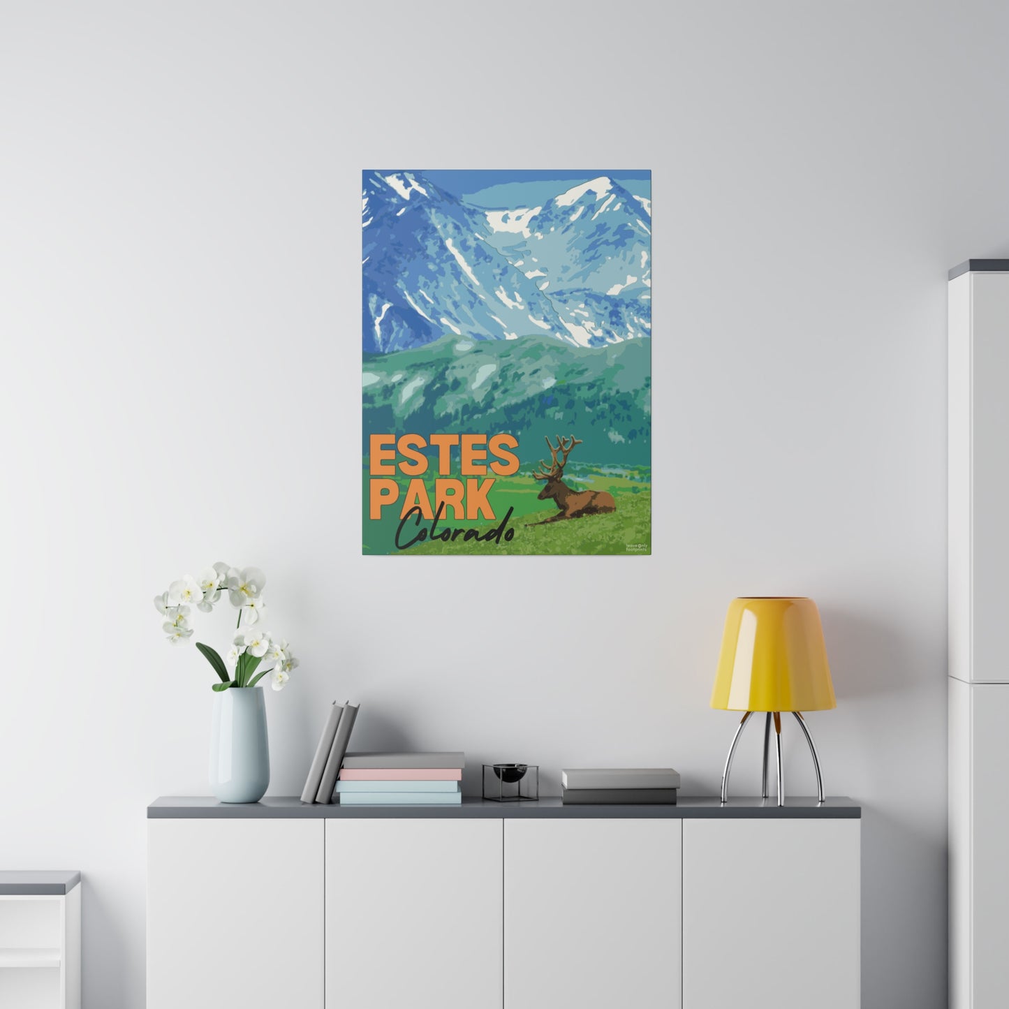Estes Park Matte Canvas, Stretched, 0.75"