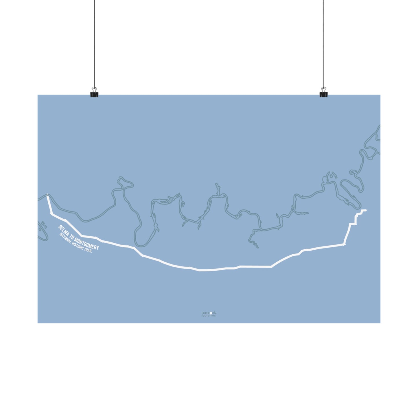 Selma to Montgomery National Historic Trail Horizontal Print