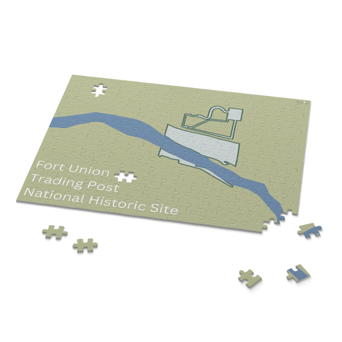 Fort Union Trading Post National Historic Site Puzzle (252, 500-Piece)