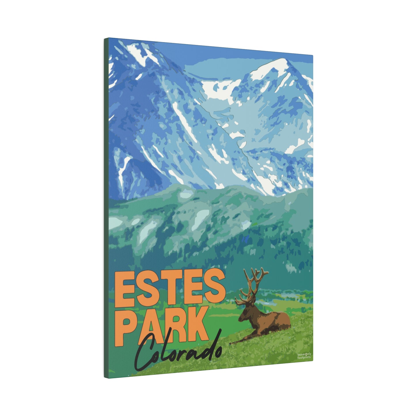 Estes Park Matte Canvas, Stretched, 0.75"