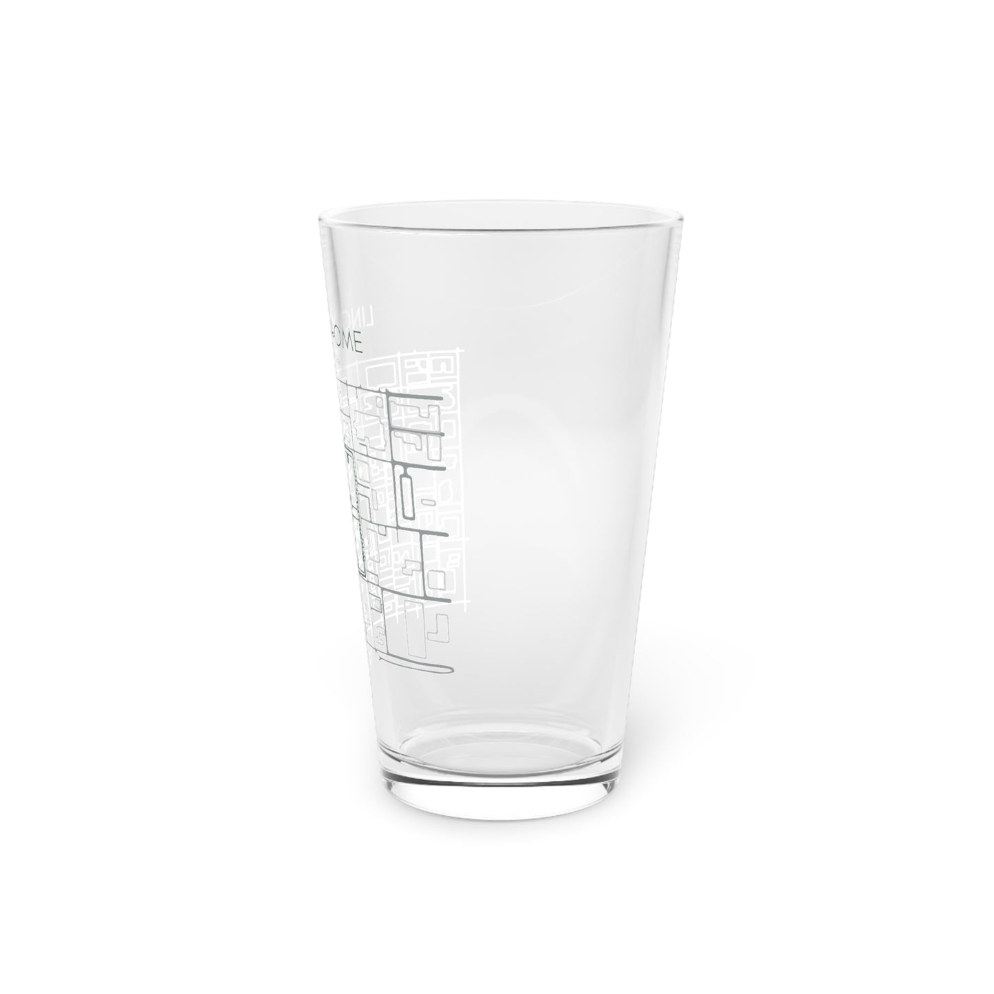 Lincoln Home National Historic Site Pint Glass, 16oz