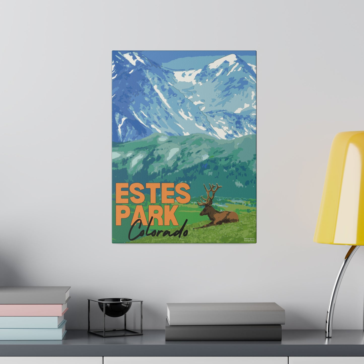 Estes Park Matte Canvas, Stretched, 0.75"