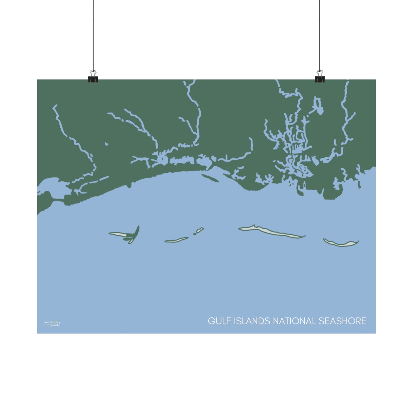 Gulf Islands National Seashore Horizontal Print