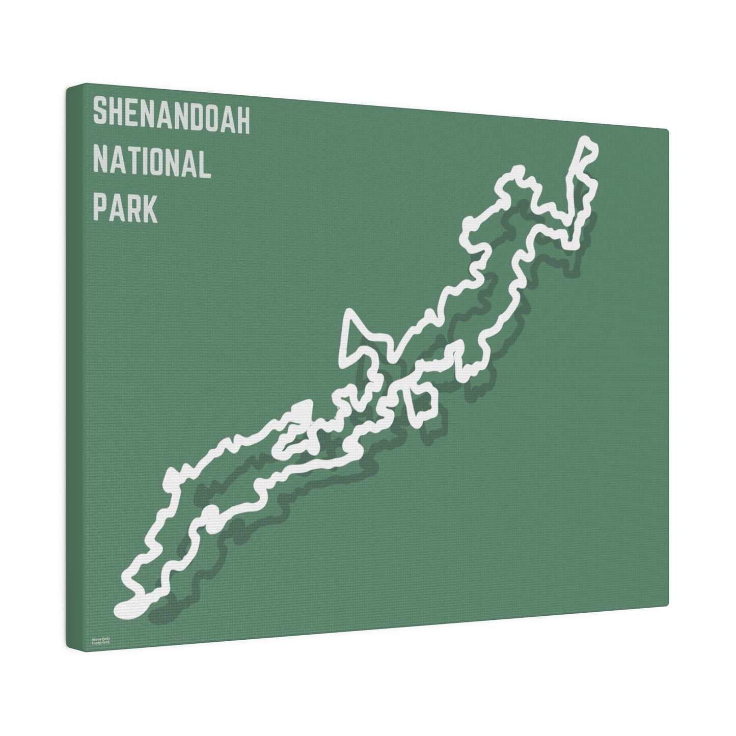 Shenandoah National Park Matte Canvas, Stretched, 0.75"
