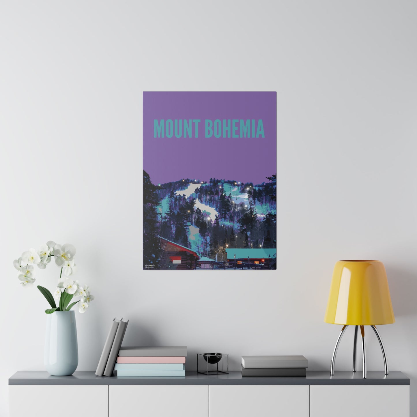 Mount Bohemia Matte Canvas, Stretched, 0.75"