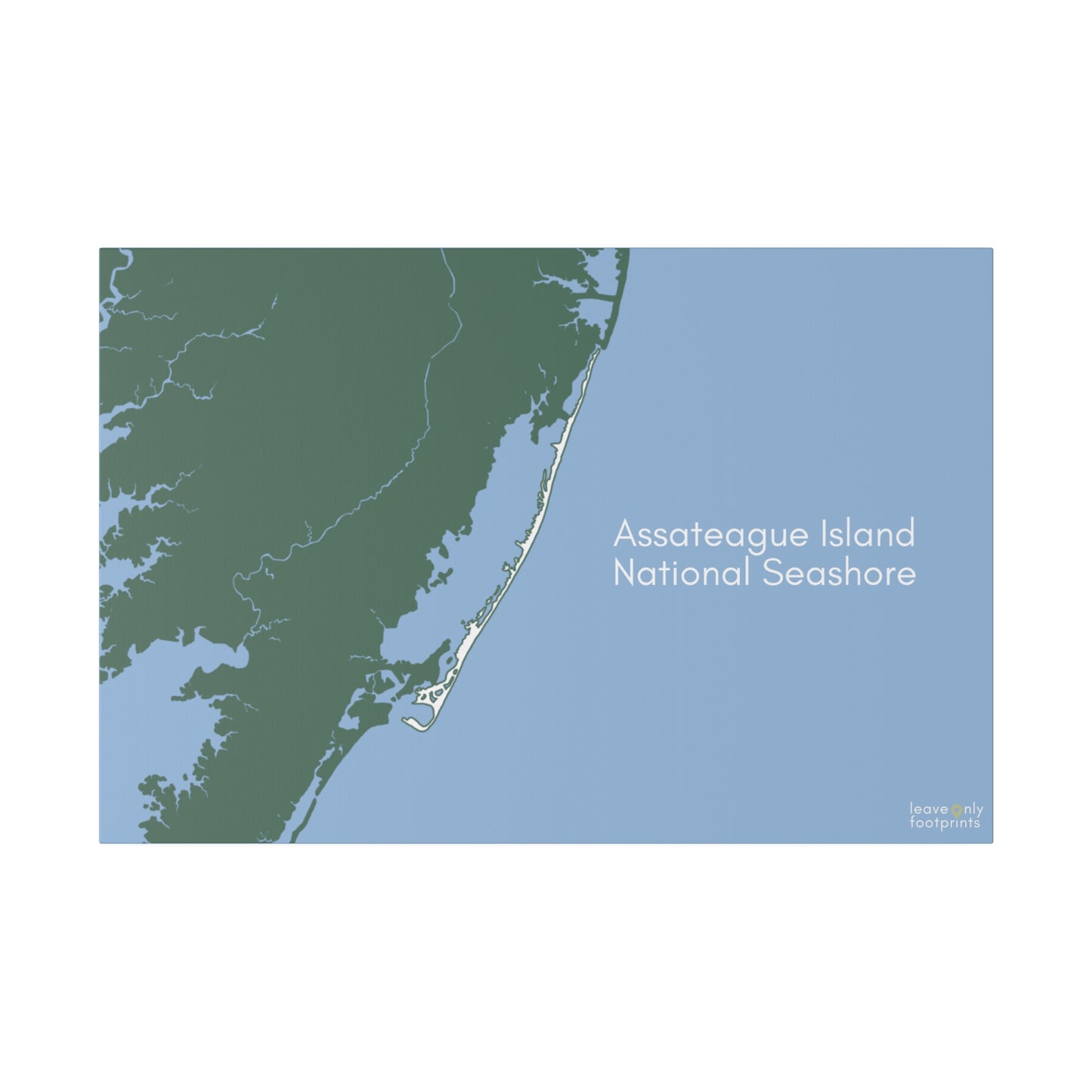 Assateague Island National Seashore Matte Canvas, Stretched, 0.75"
