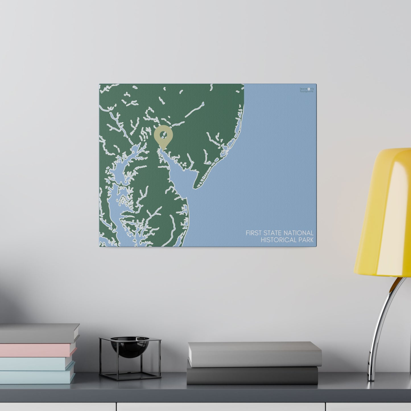 First State National Historical Park Matte Canvas, Stretched, 0.75"
