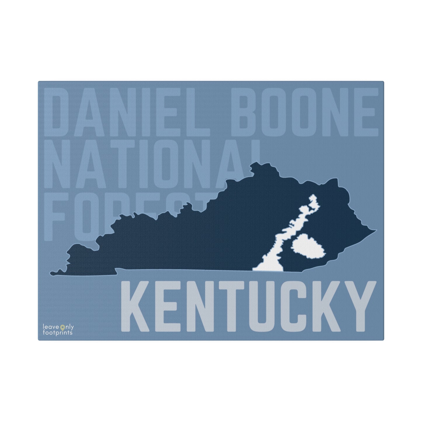 Daniel Boone National Forest Matte Canvas, Stretched, 0.75"
