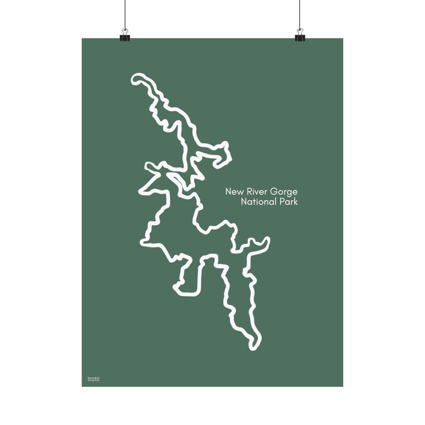 New River Gorge National Park Vertical Poster