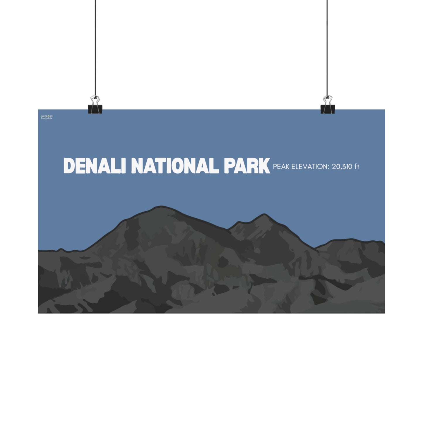 Denali National Park Matte Horizontal Print