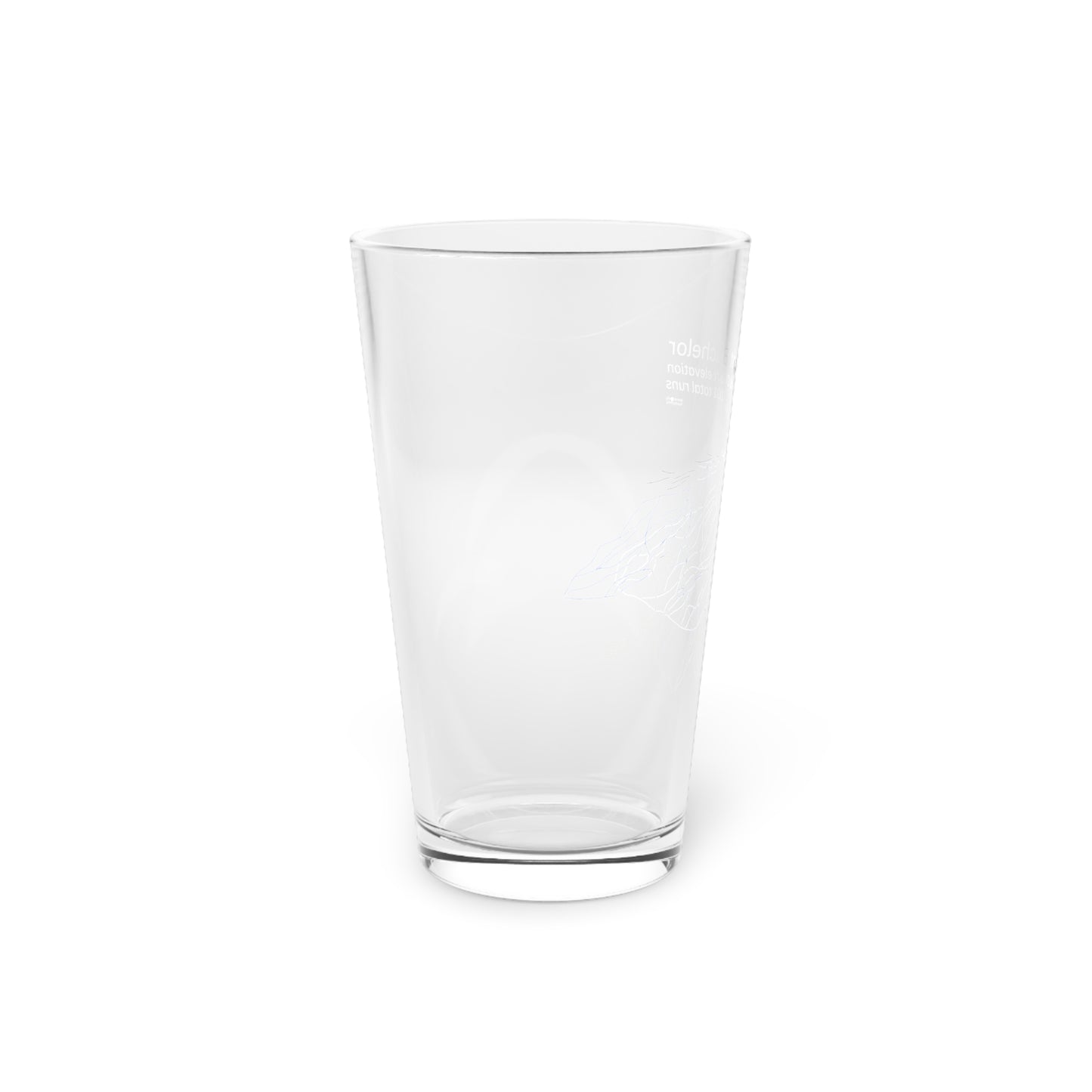 Mount Bachelor Pint Glass, 16oz