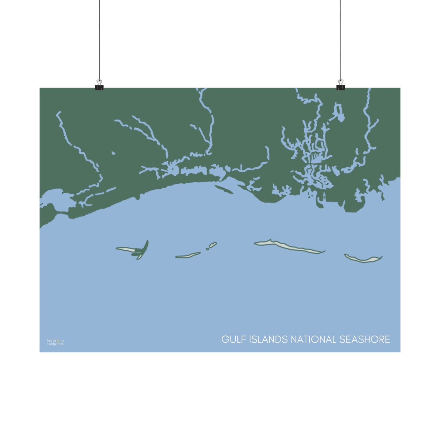 Gulf Islands National Seashore Horizontal Print