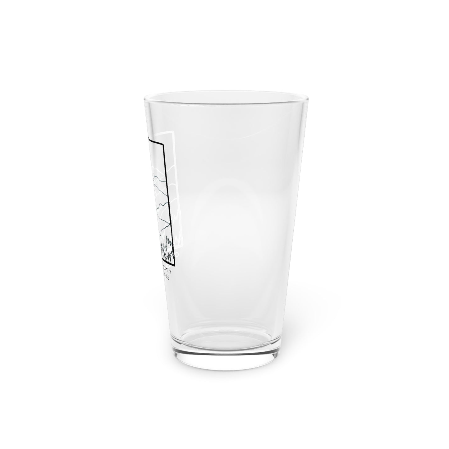 Great Smoky Mountains Pint Glass, 16oz