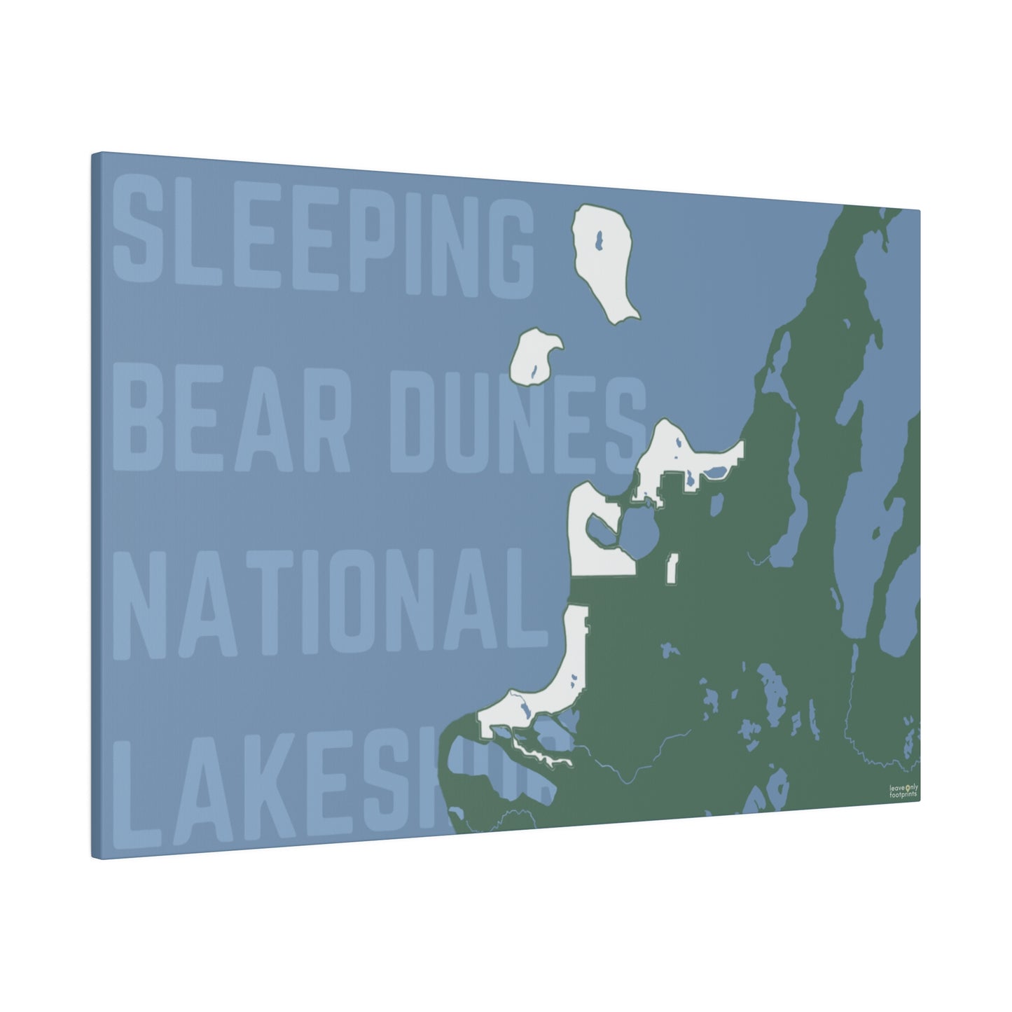 Sleeping Bear Dunes National Lakeshore Matte Canvas, Stretched, 0.75"