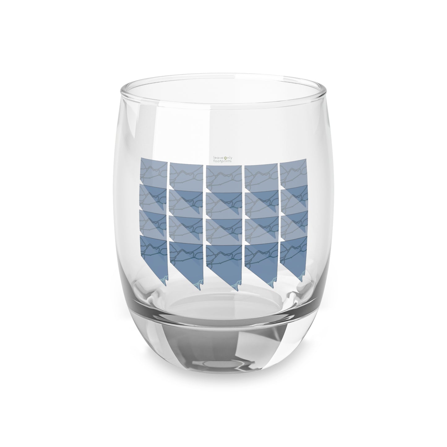 Nevada National Trails Patterned Bar Glass
