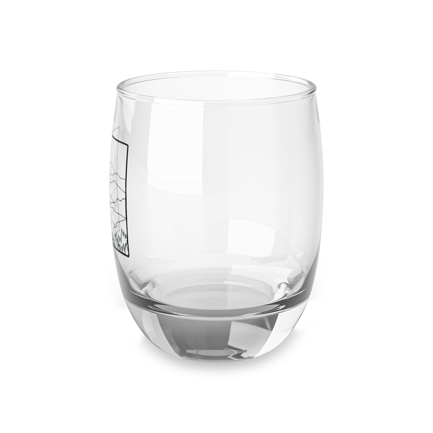 Great Smoky Mountains Bar Glass