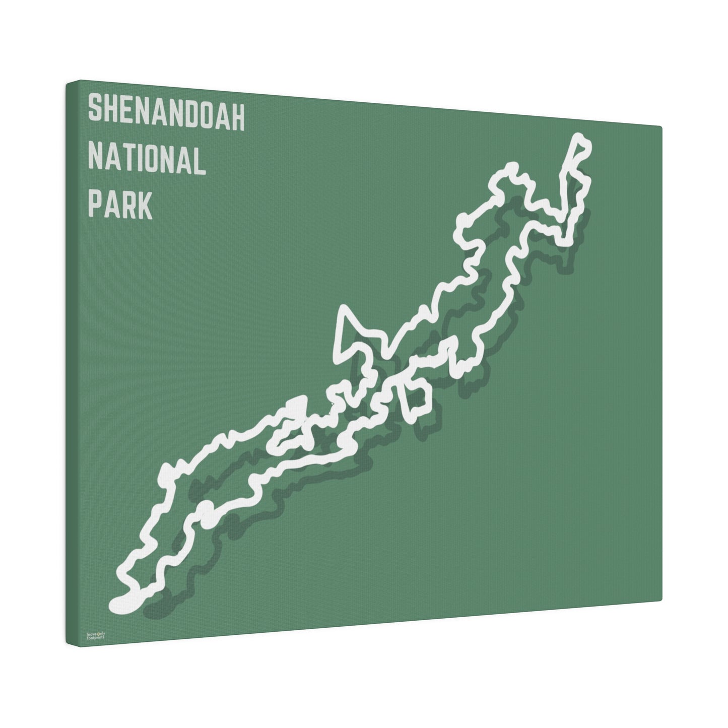 Shenandoah National Park Matte Canvas, Stretched, 0.75"