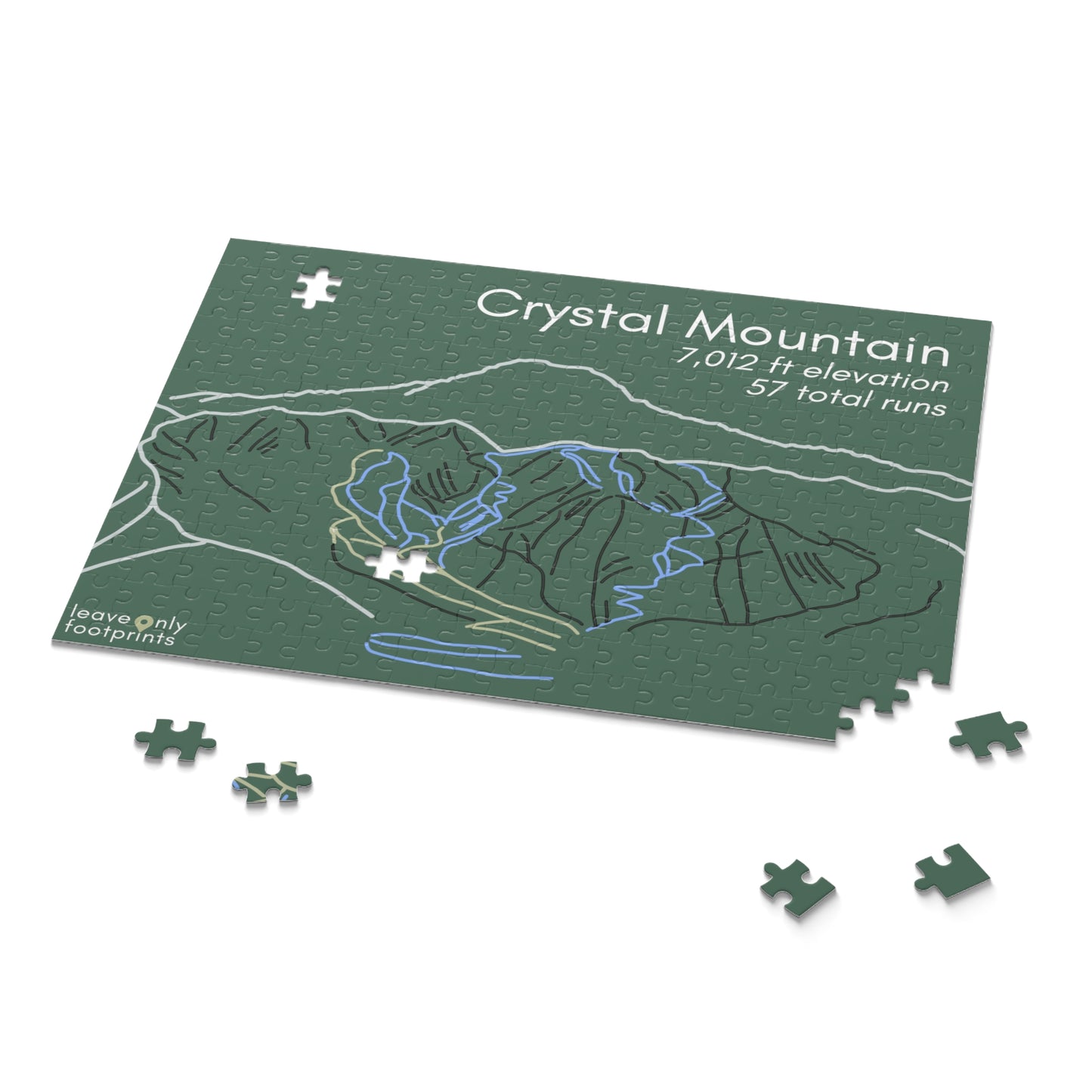 Crystal Mountain Puzzle (252, 500-Piece)
