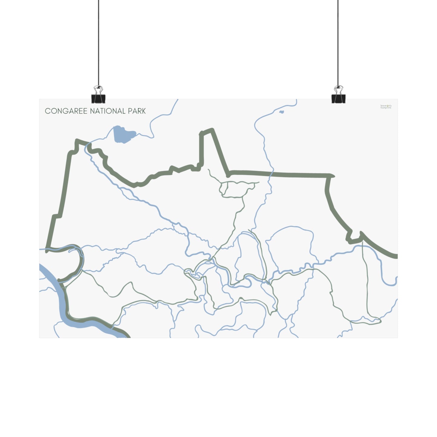 Congaree National Park Horizontal Print