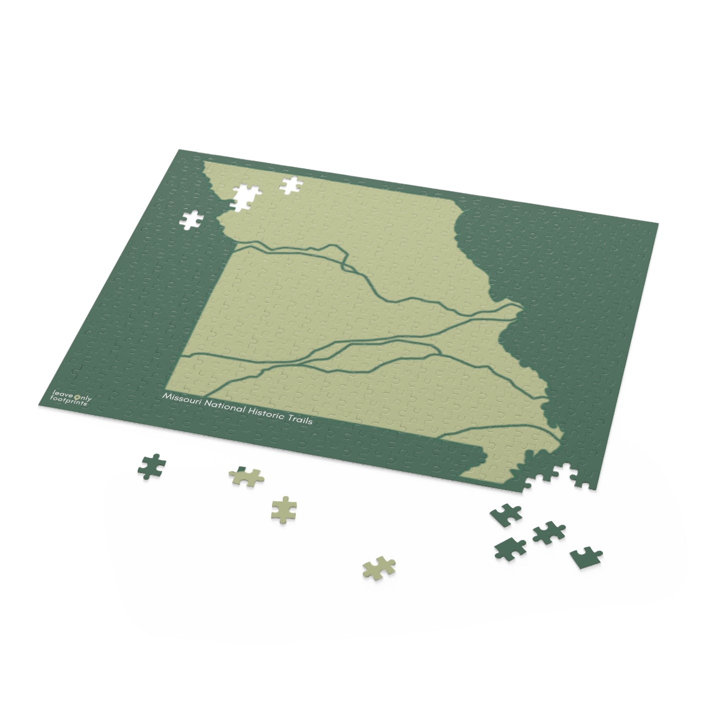 Missouri National Historic Trails Puzzle (252, 500-Piece)