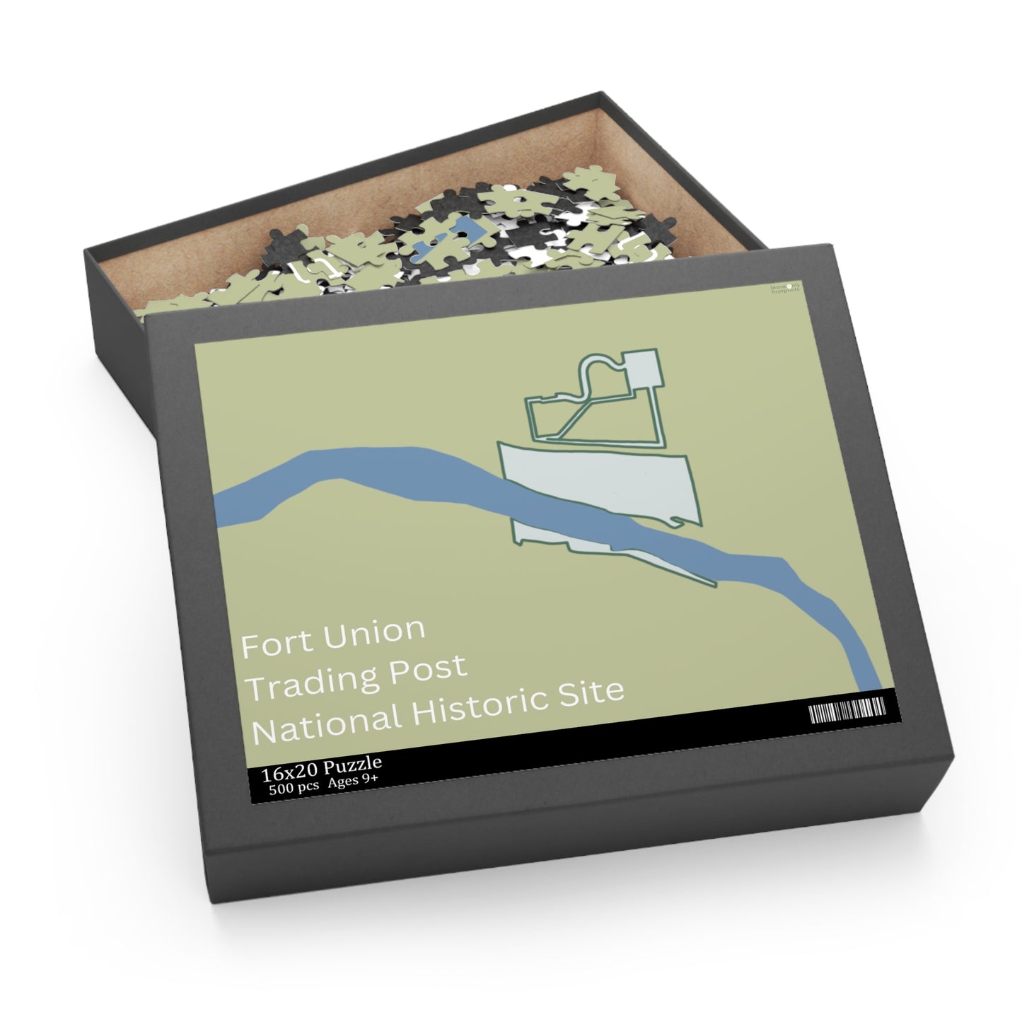 Fort Union Trading Post National Historic Site Puzzle (252, 500-Piece)