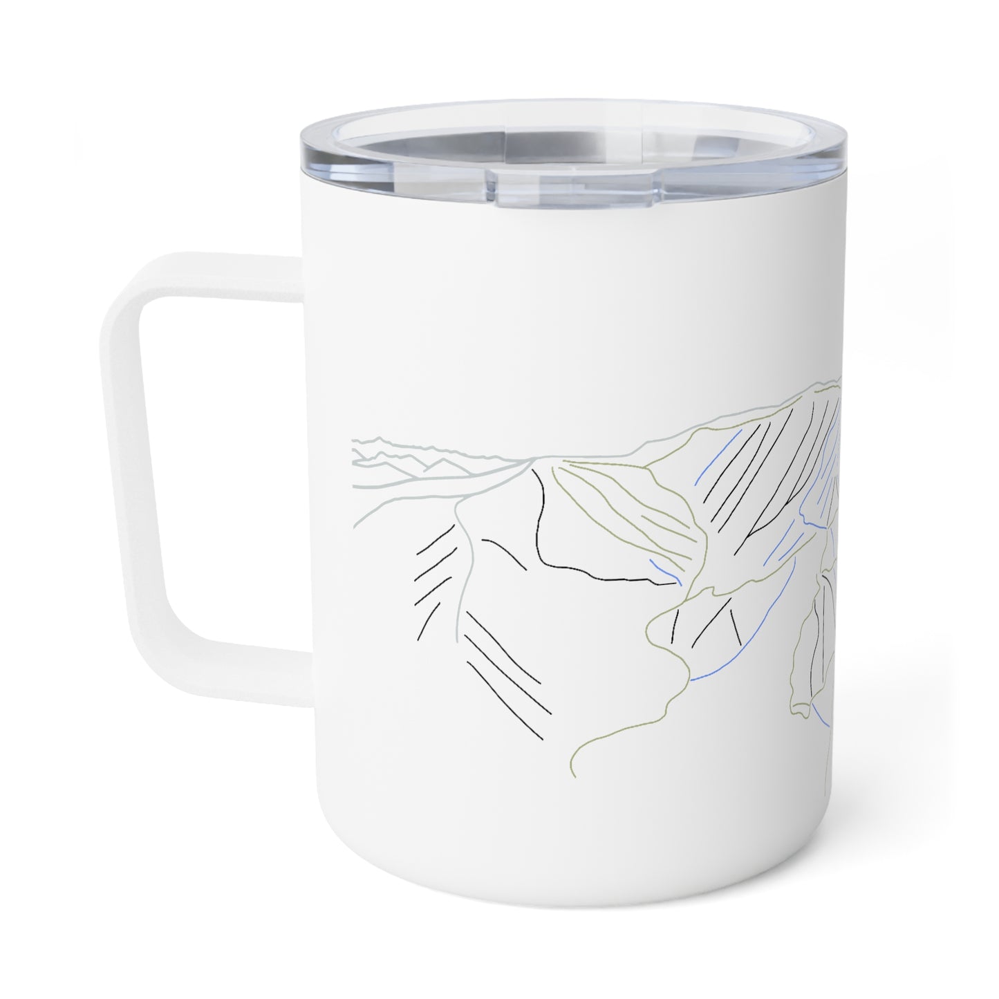Bald Mountain Insulated Coffee Mug, 10oz