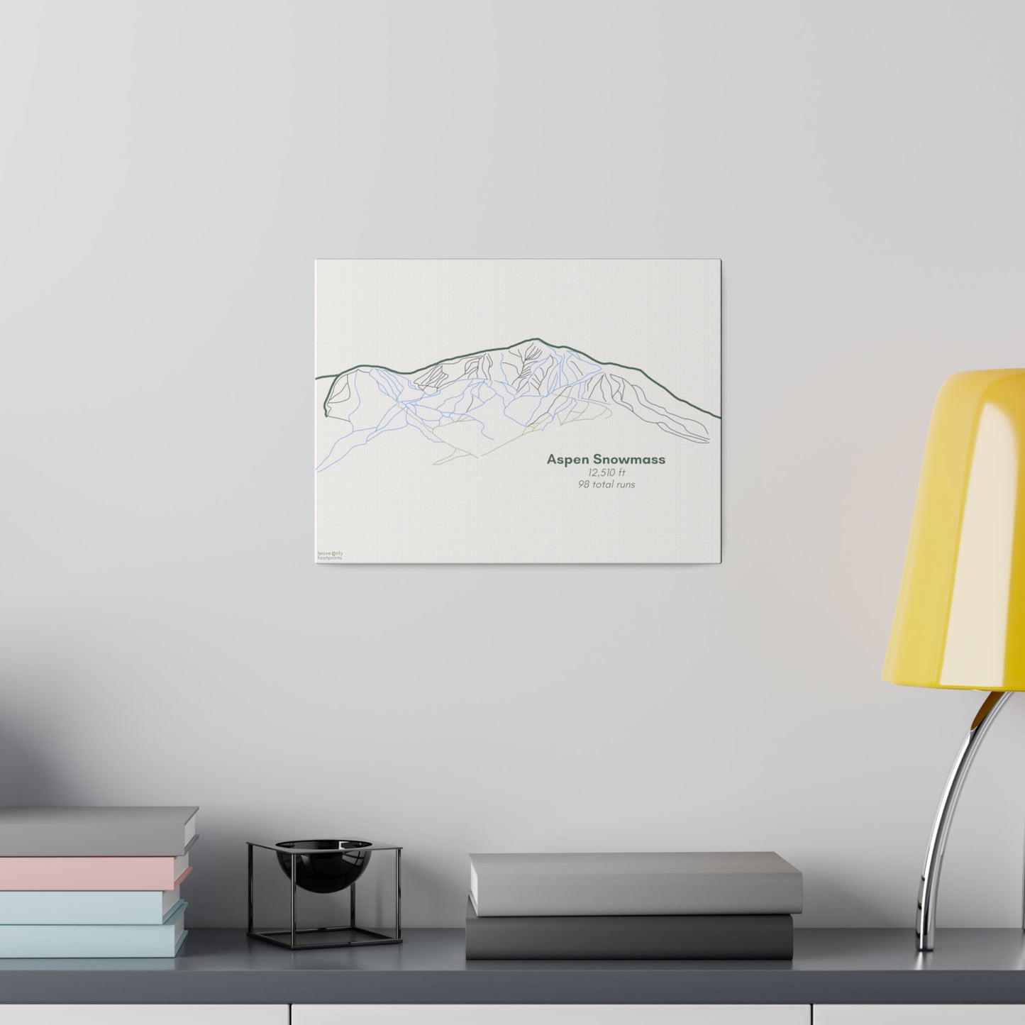 Aspen Snowmass Matte Canvas, Stretched, 0.75"