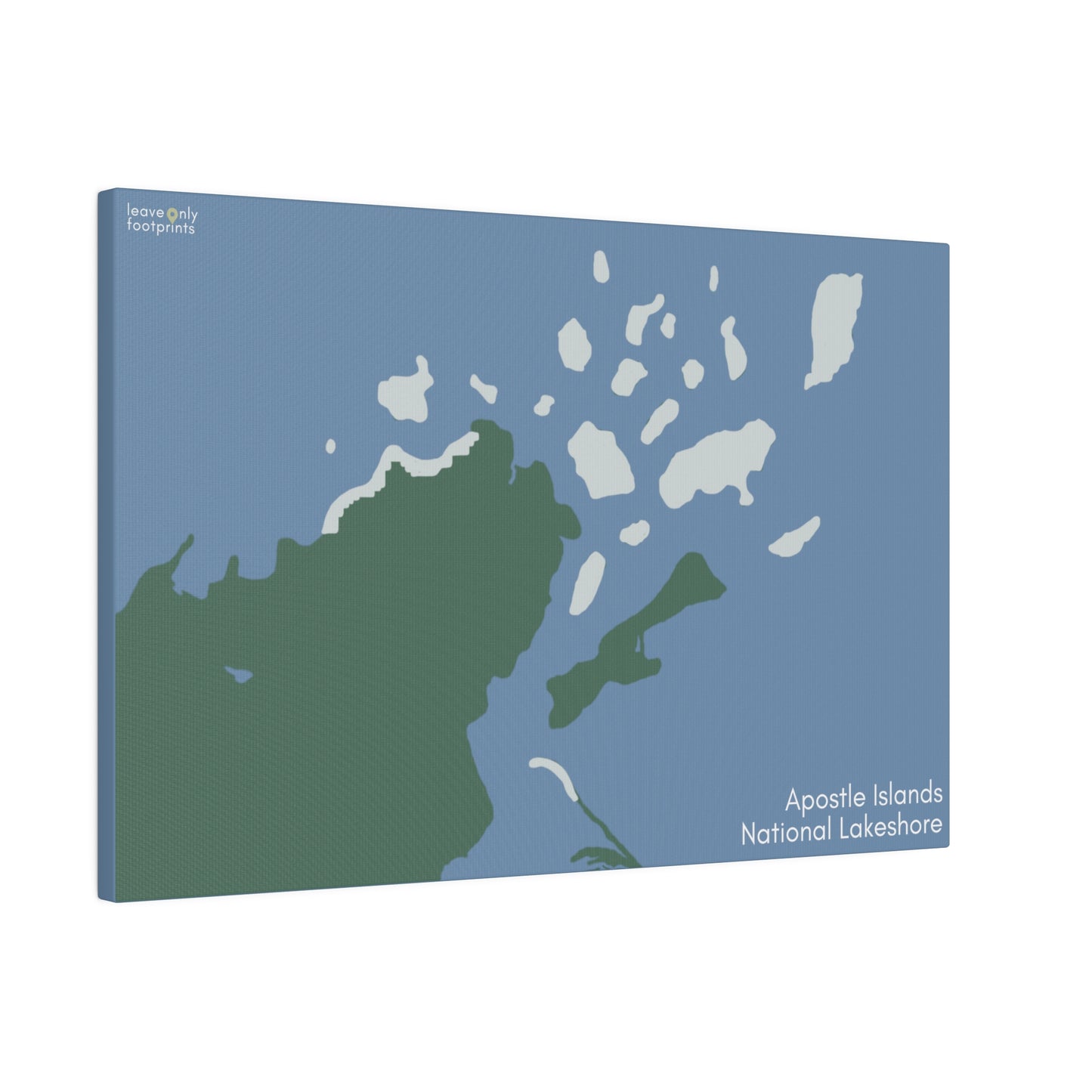 Apostle Islands National Lakeshore Matte Canvas, Stretched, 0.75"