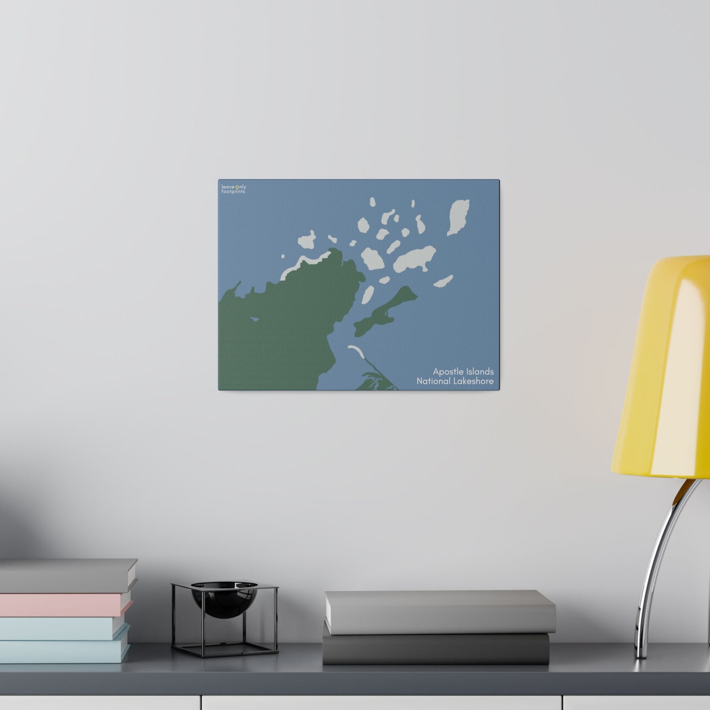 Apostle Islands National Lakeshore Matte Canvas, Stretched, 0.75"
