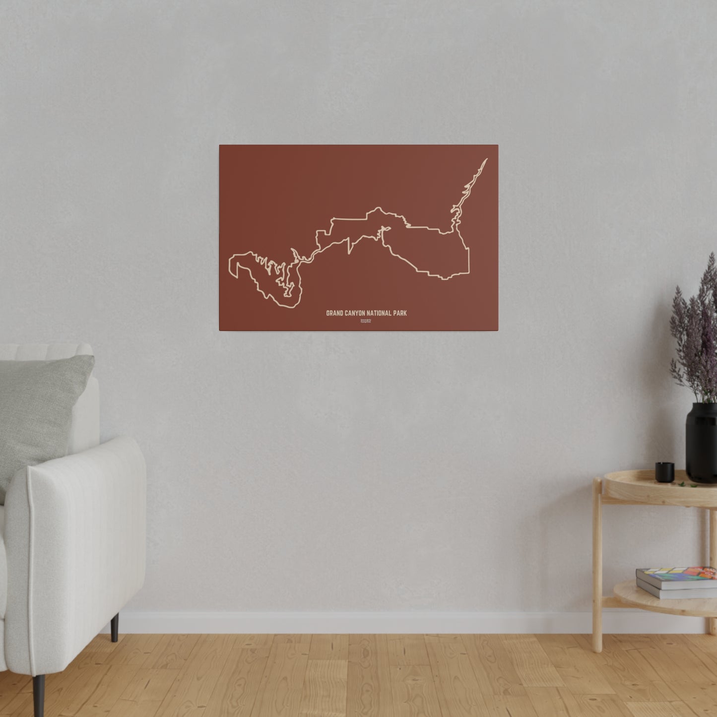 Grand Canyon National Park Matte Canvas, Stretched, 0.75"