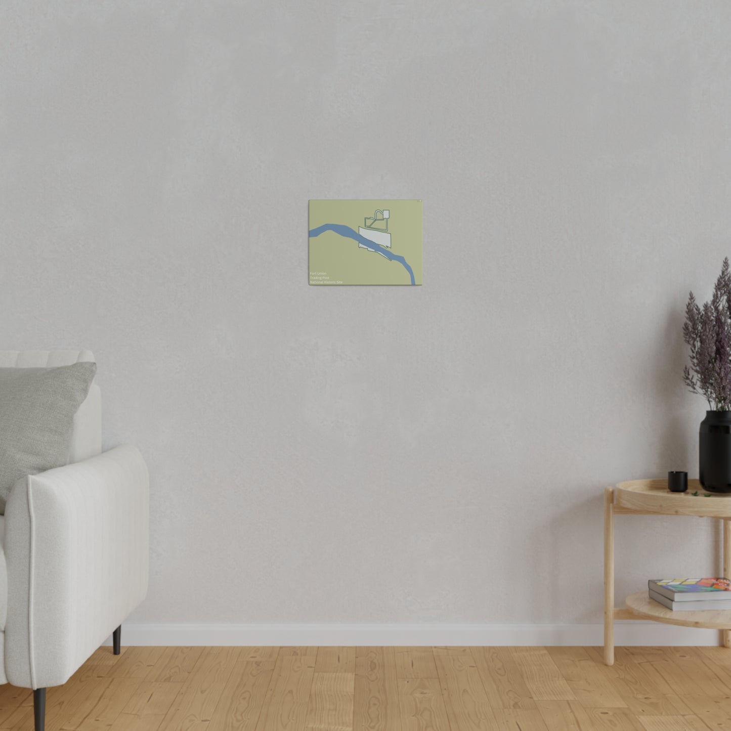 Fort Union Trading Post National Historic Site Matte Canvas, Stretched, 0.75"