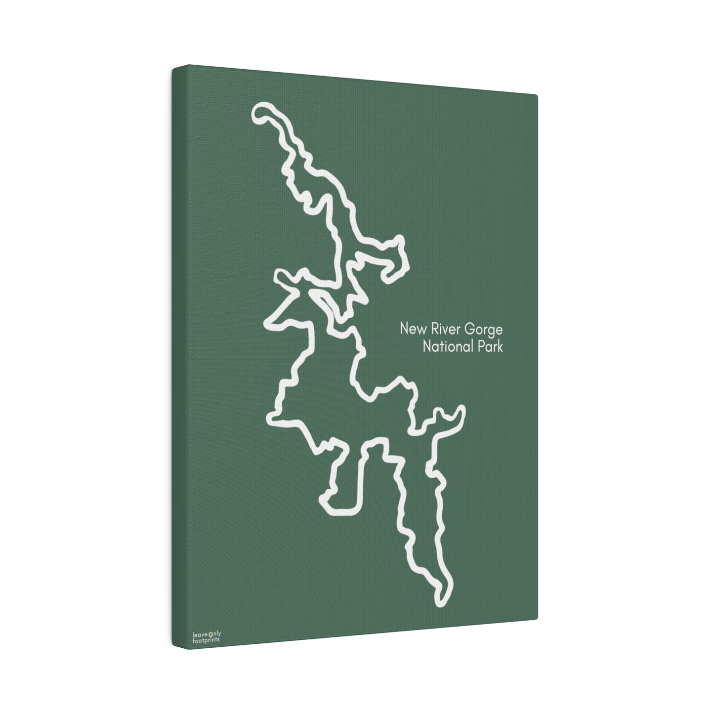 New River Gorge National Park Matte Canvas, Stretched, 0.75"