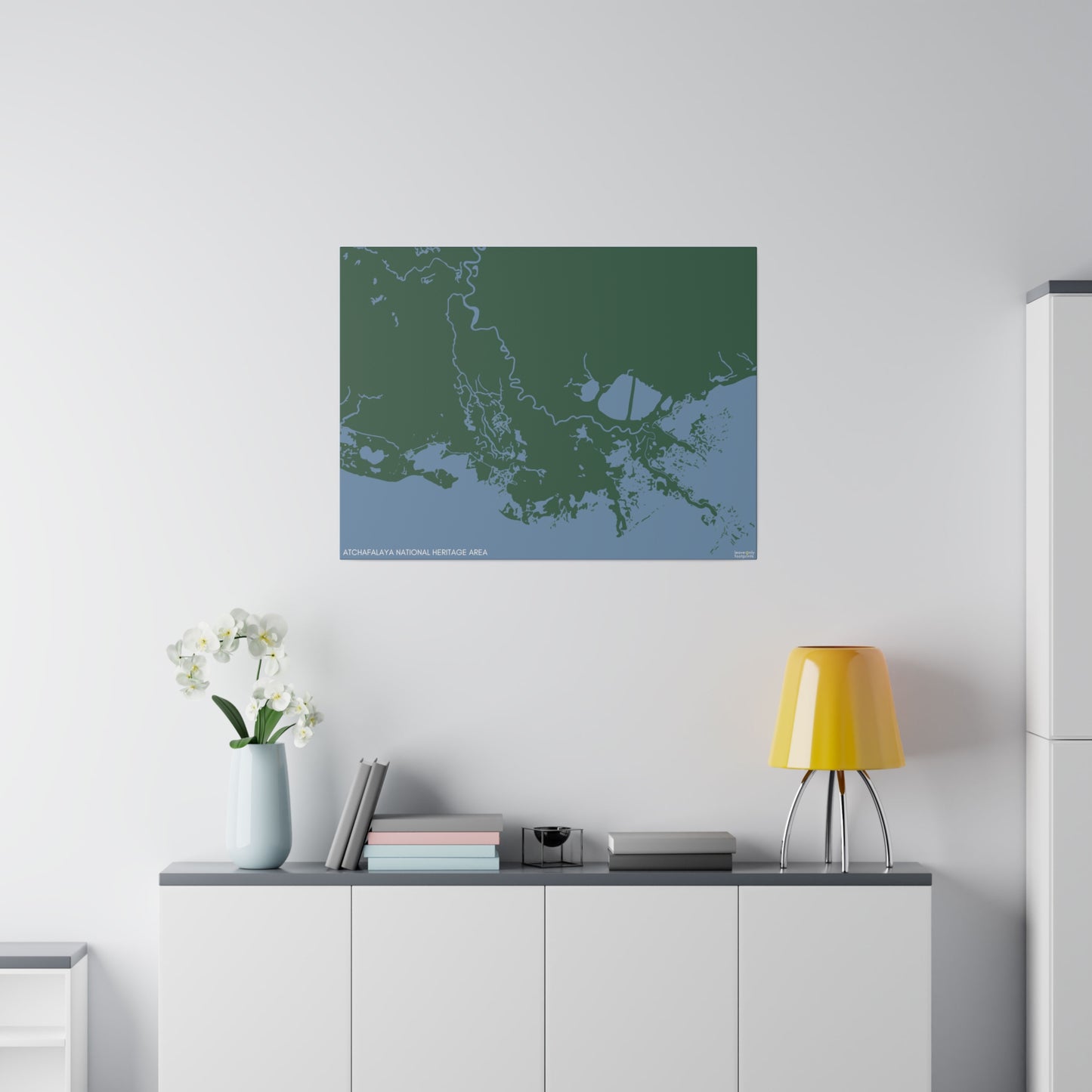 Atchafalaya National Heritage Area Matte Canvas, Stretched, 0.75"
