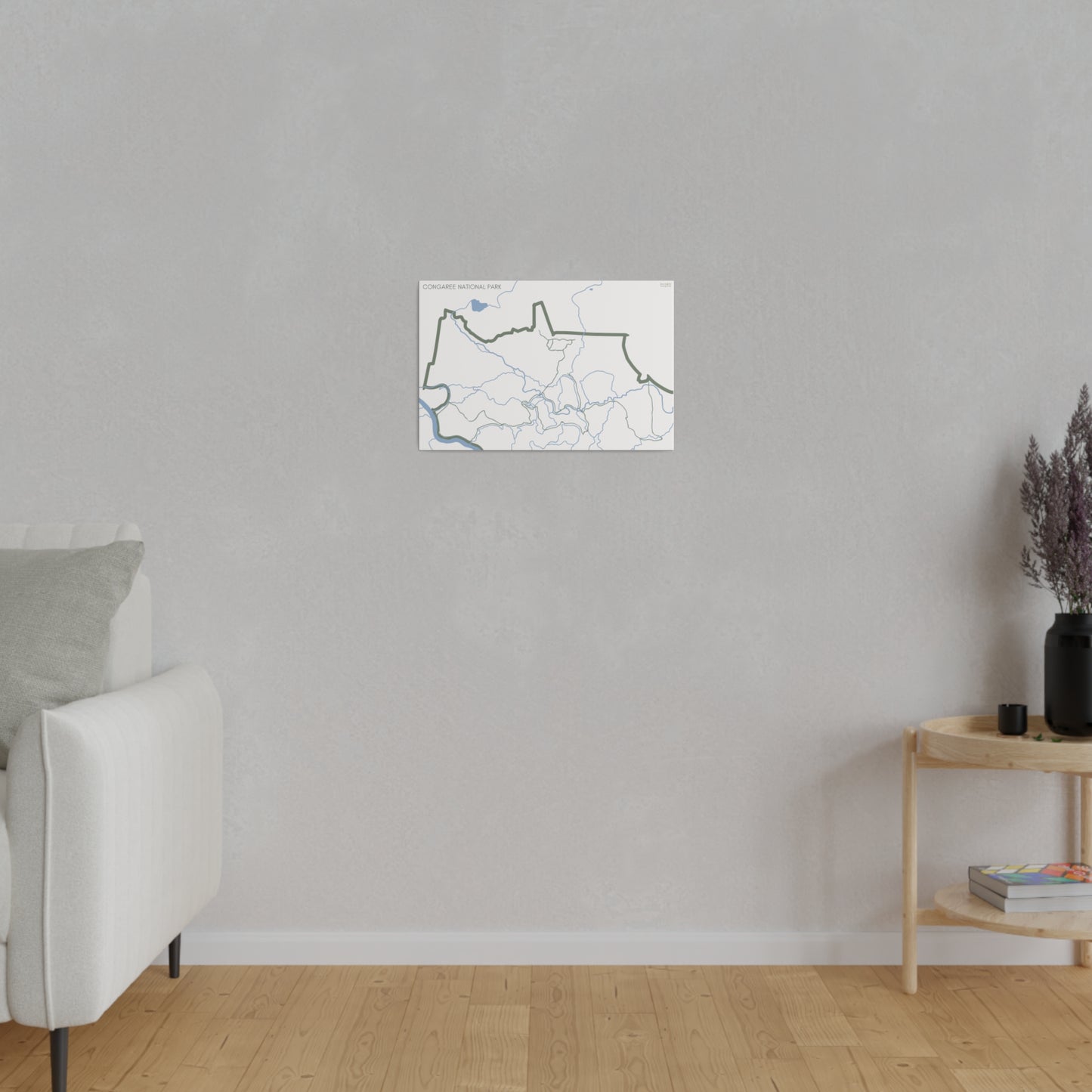 Congaree National Park Matte Canvas, Stretched, 0.75"
