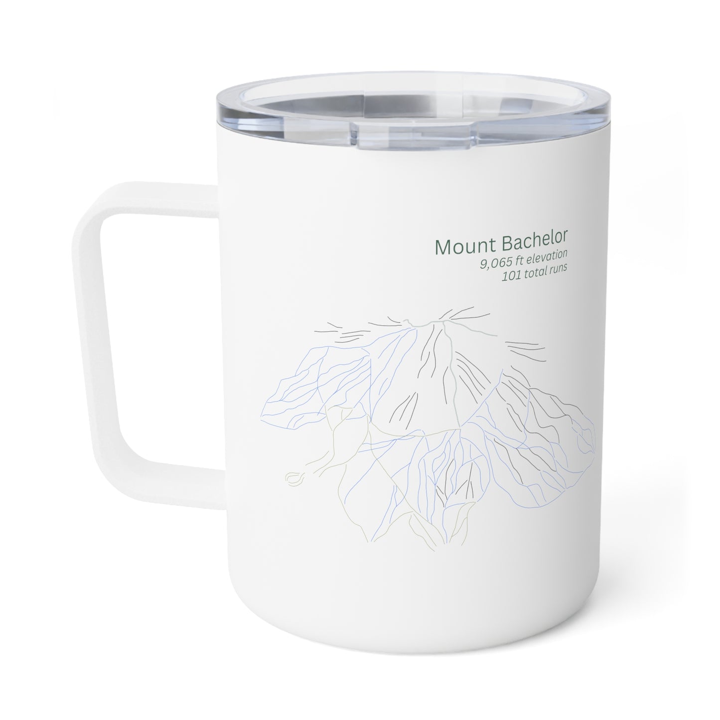 Mount Bachelor Insulated Coffee Mug, 10oz