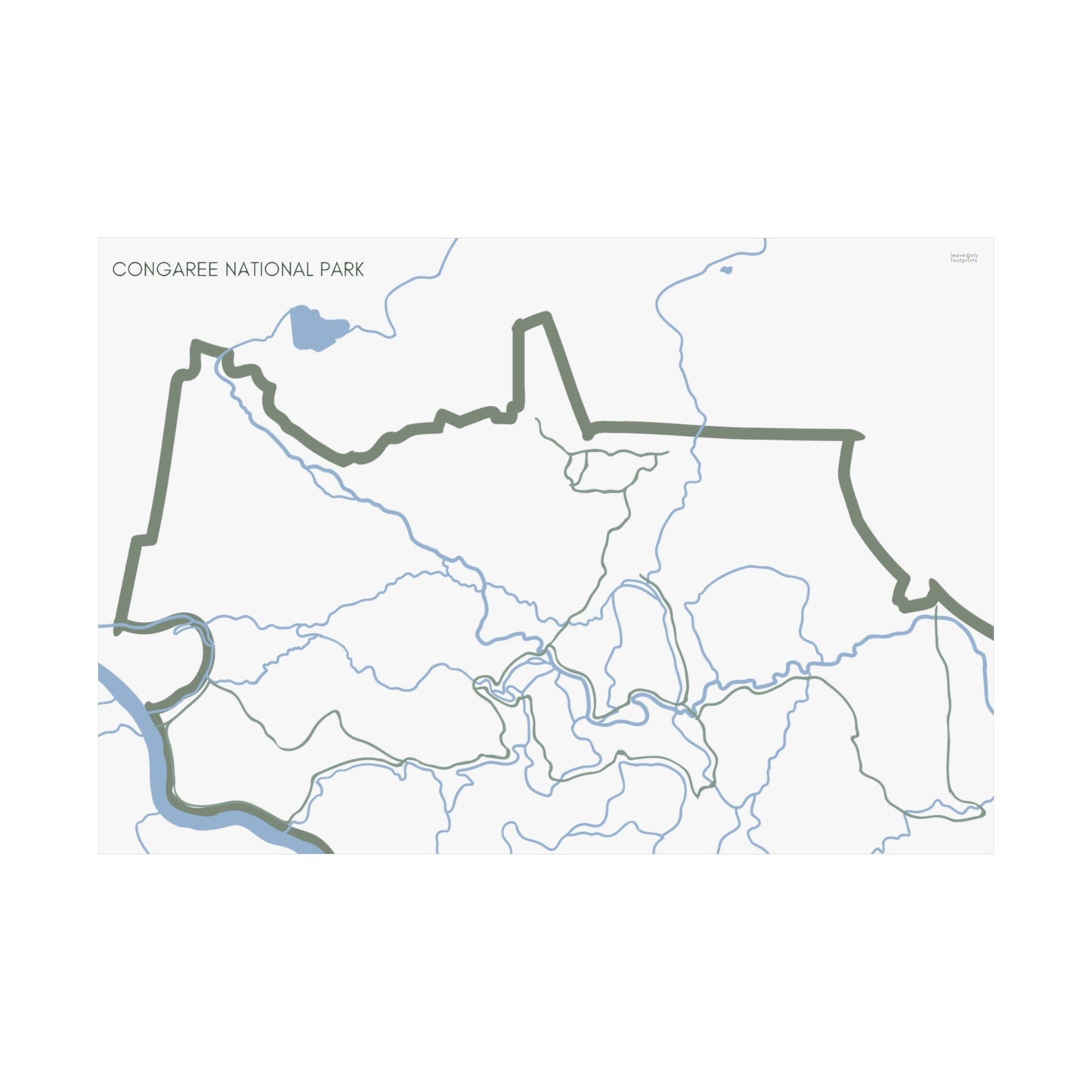 Congaree National Park Horizontal Print