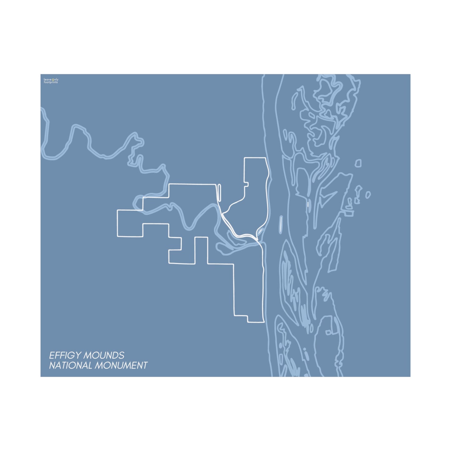 Effigy Mounds National Monument Horizontal Print