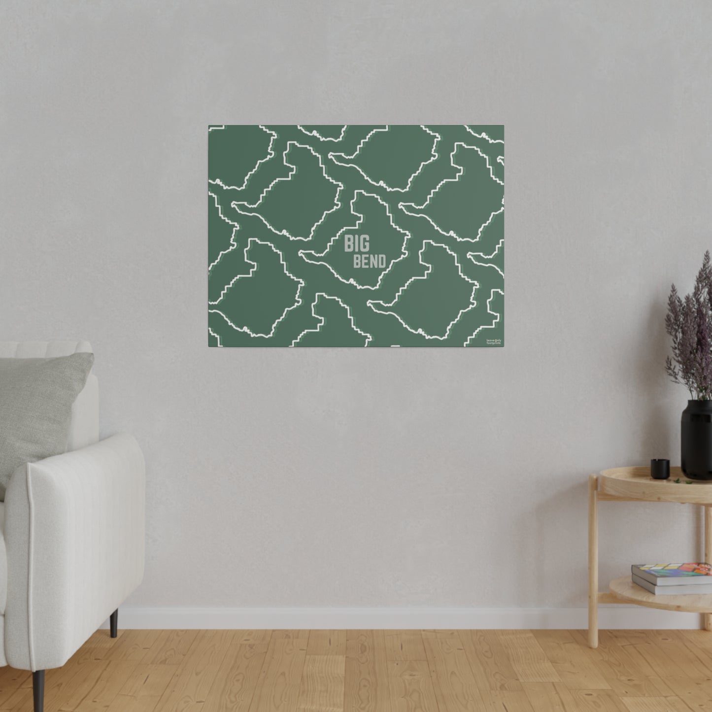 Big Bend National Park Matte Canvas, Stretched, 0.75"