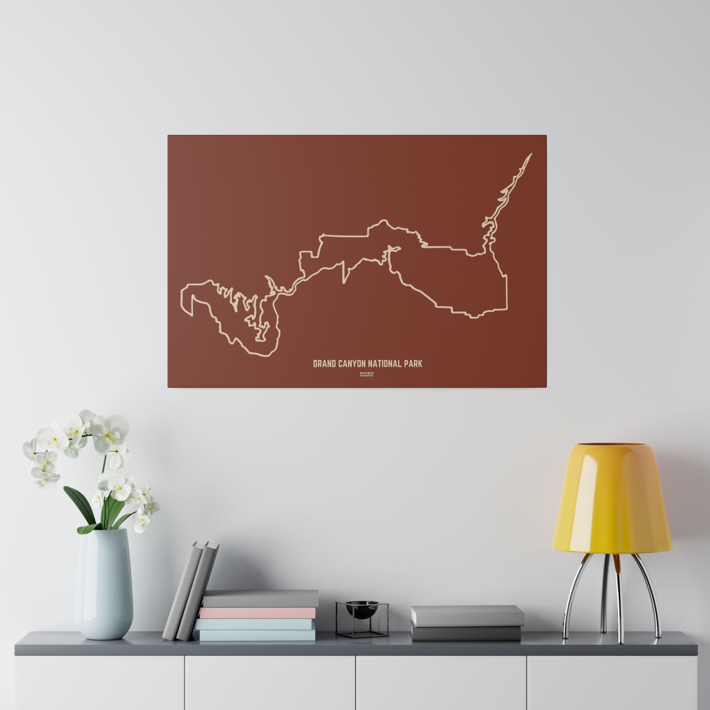 Grand Canyon National Park Matte Canvas, Stretched, 0.75"